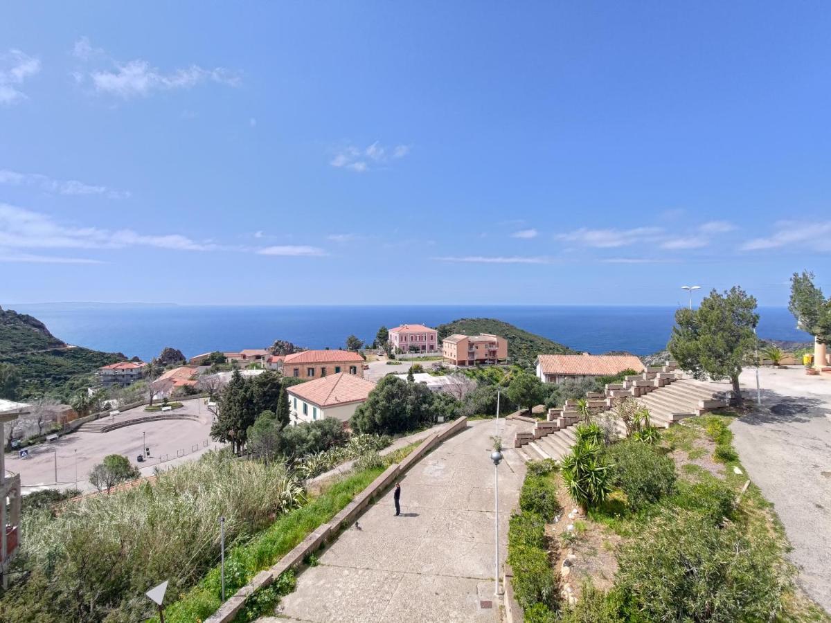 Ferienwohnung Splendida Vista Sul Mare Nebida Exterior foto